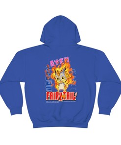 Perfect Fan Gift - Fairy Tail Happy Sweatshirt, Hoodie, and Tee for Him