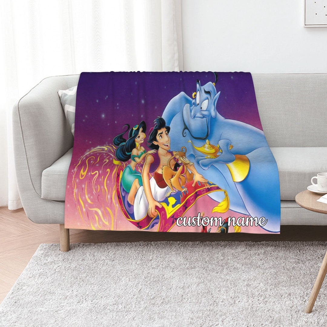 Personalized Aladdin Quilt Blanket - Ideal for Home Decoration and Sofa Blanket