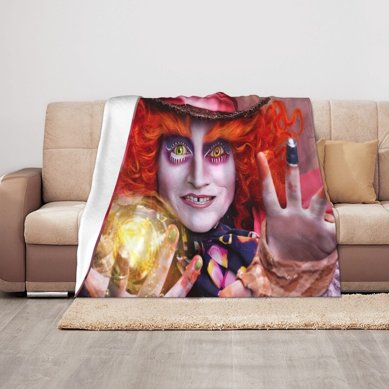Personalized Alice In Wonderland Quilt Blanket - Suitable for Home Decoration and Sofa Blanket - Image 3