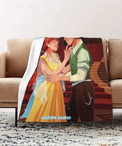 Personalized Anastasia Quilt Blanket for Home Decoration and Sofa