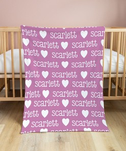 Personalized Baby Blanket Bedding Set - Perfect for Bedroom Decor