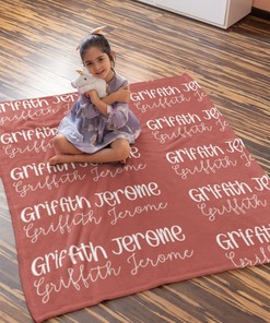 Personalized Baby Blankets, Perfect for Home Decoration and Newborn Photography