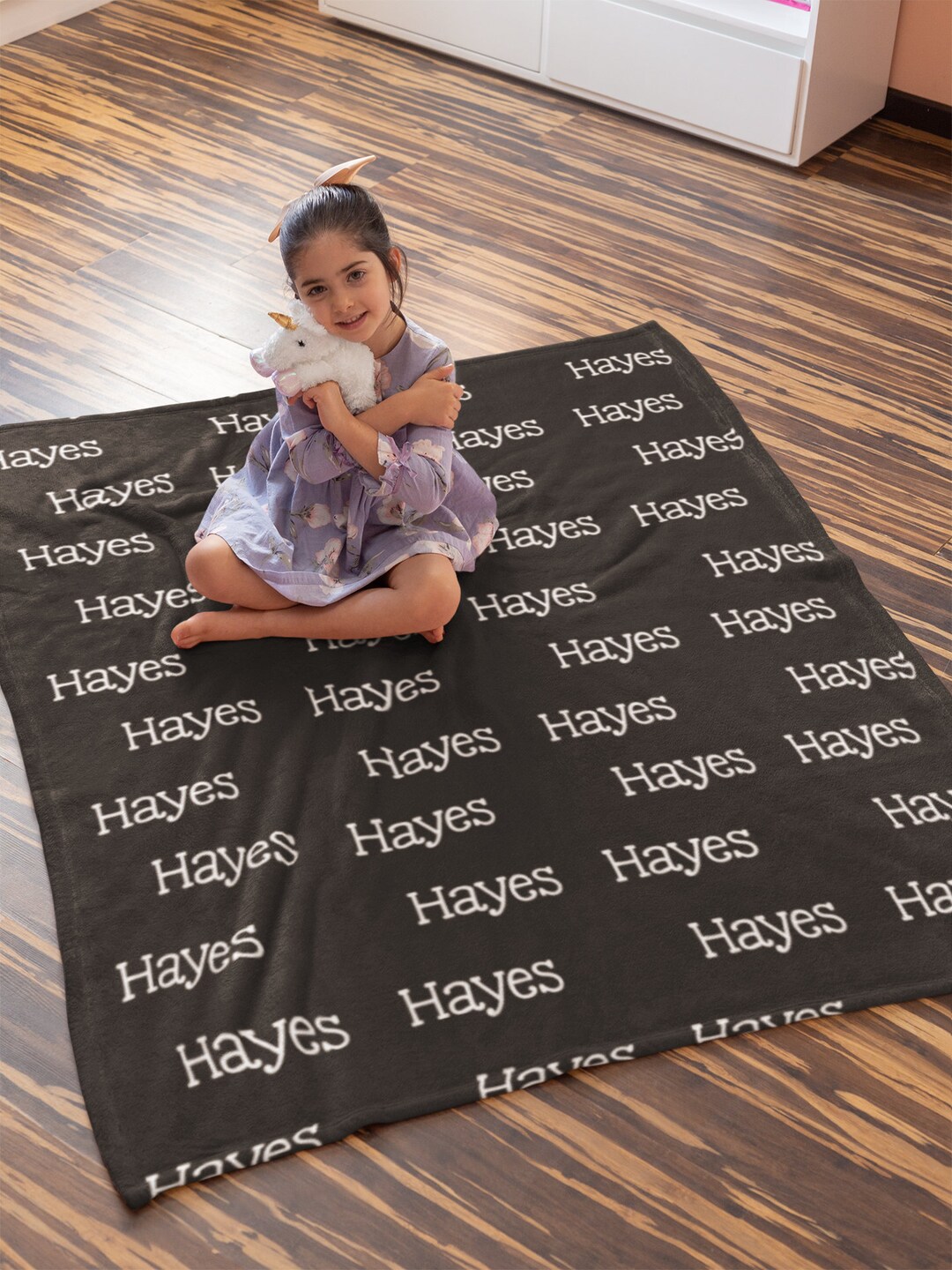 Personalized Baby Name Bedding Set Blanket - Home Decoration