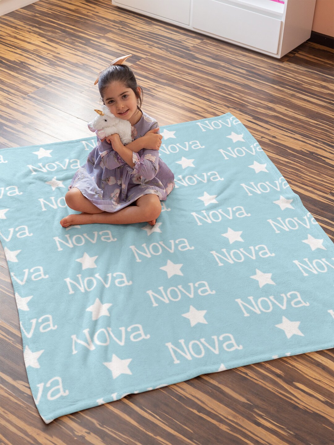 Personalized Baby Name Quilt Bedding Set - Perfect for Bedroom Decor