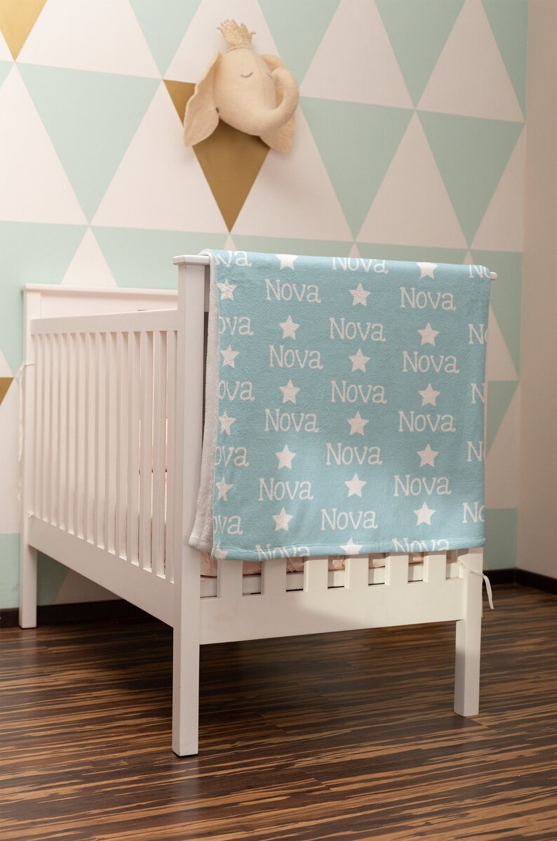 Personalized Baby Name Quilt Bedding Set - Perfect for Bedroom Decor - Image 2