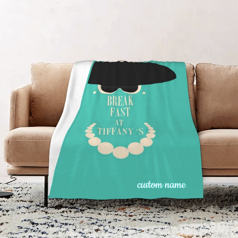 Personalized Breakfast at Tiffany's Bedding Set Blanket - Ideal Home Decoration - Image 2