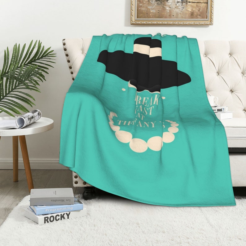 Personalized Breakfast at Tiffany's Bedding Set Blanket - Ideal Home Decoration - Image 3