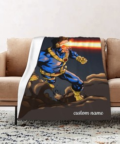 Personalized Cyclops Quilt Blanket for Home Decoration and Sofa