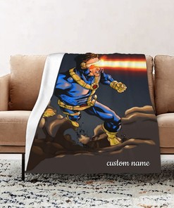 Personalized Cyclops Quilt Blanket for Home Decoration and Sofa