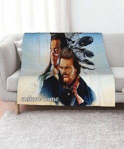 Personalized Dances With Wolves Quilt Blanket Bedding Set - Ideal for Picnic