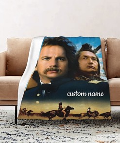 Personalized Dances With Wolves Quilt Blanket Bedding Set for Home Decoration - Great Gifts for Family