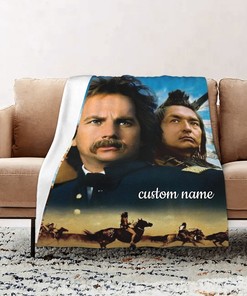 Personalized Dances With Wolves Quilt Blanket Bedding Set for Home Decoration - Great Gifts for Family