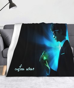Personalized Disney Artemis Fowl Quilt Bedding Set Blanket for Baby Birthday Gift and Home Decoration