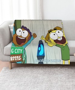 Personalized Disney Big Green Quilt Blanket - Ideal for Home Decoration and Sofa Blanket