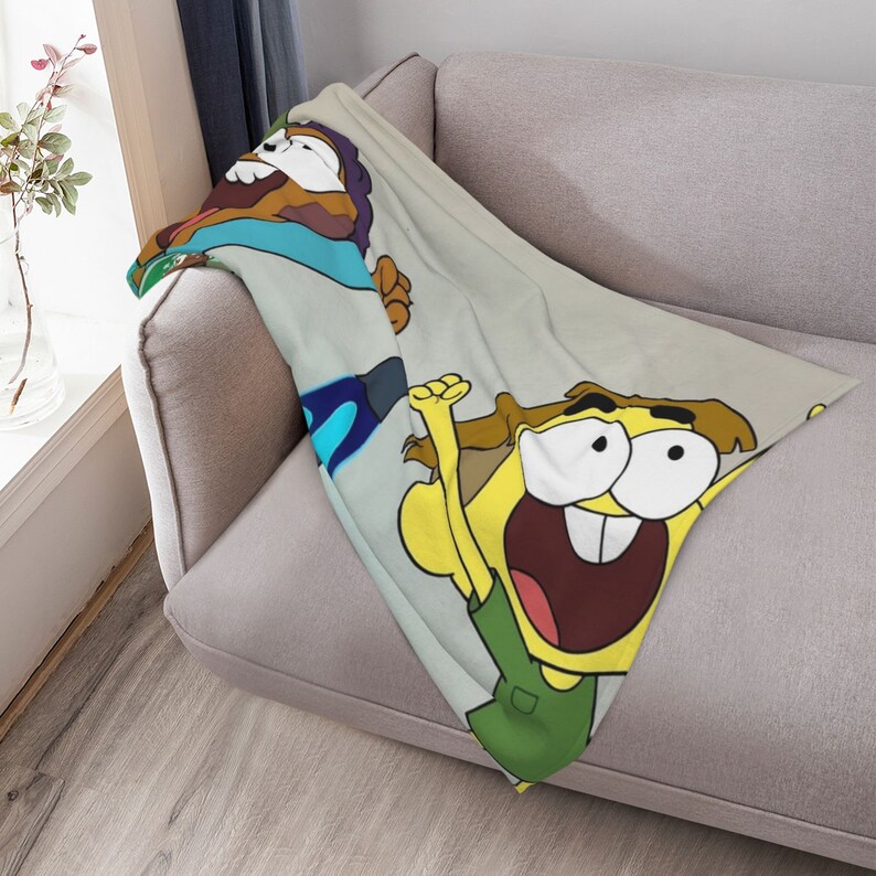 Personalized Disney Big Green Quilt Blanket - Ideal for Home Decoration and Sofa Blanket - Image 4