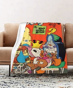 Personalized Disney Ducktales Quilt Bedding Set Blanket - Ideal for Home Decoration