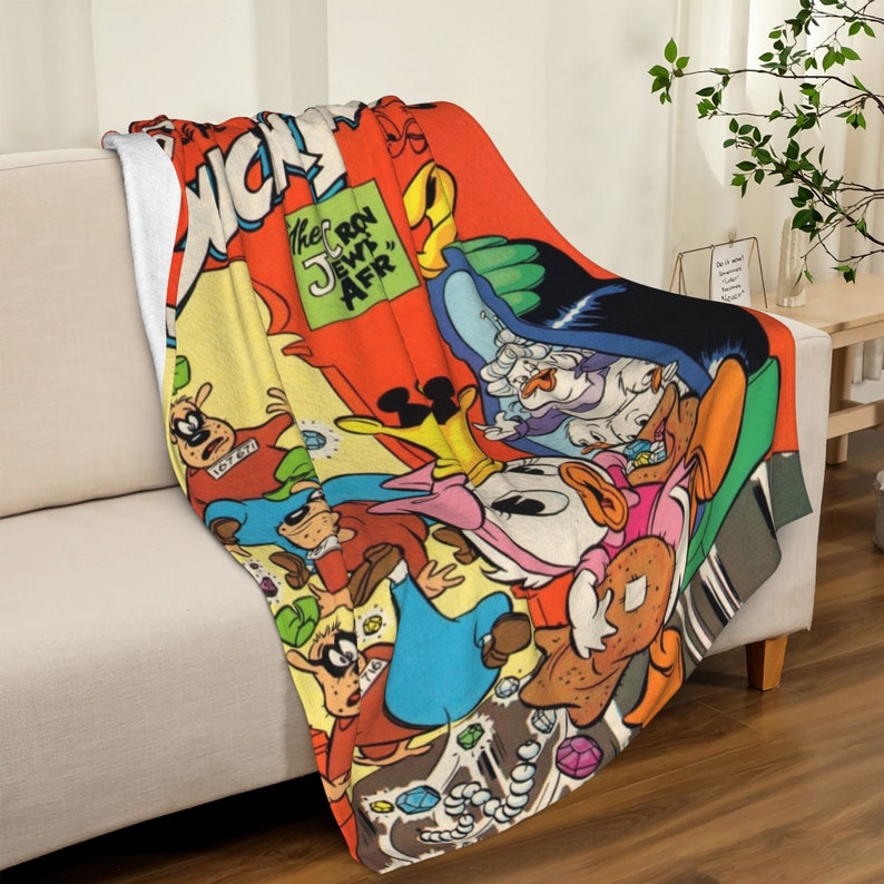 Personalized Disney Ducktales Quilt Bedding Set Blanket - Ideal for Home Decoration - Image 4