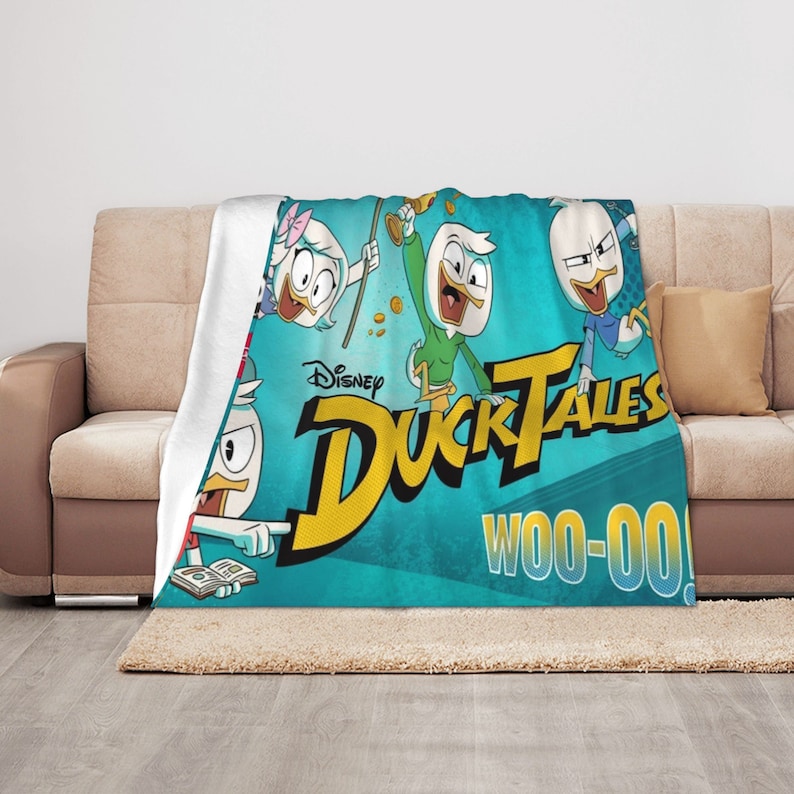Personalized Disney Ducktales Quilt Blanket - Suitable for Home Decoration and Picnic - Image 3