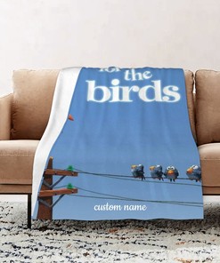 Personalized Disney For The Birds Quilt Blanket - Great Gifts for Family and Home Decoration
