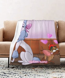 Personalized Disney Georgette Quilt Blanket for Home Decoration and Sofa