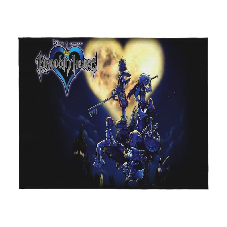 Personalized Disney Kingdom Hearts Quilt Bedding Set - Ideal for Home Decoration and Sofa Blanket - Image 4
