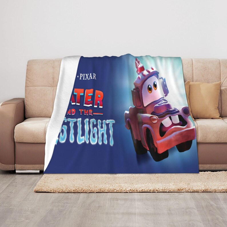 Personalized Disney Mater and the Ghostlight Bedding Set Blanket - Picnic Hobby - Image 3