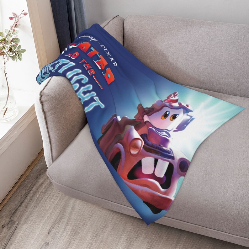 Personalized Disney Mater and the Ghostlight Bedding Set Blanket - Picnic Hobby - Image 4