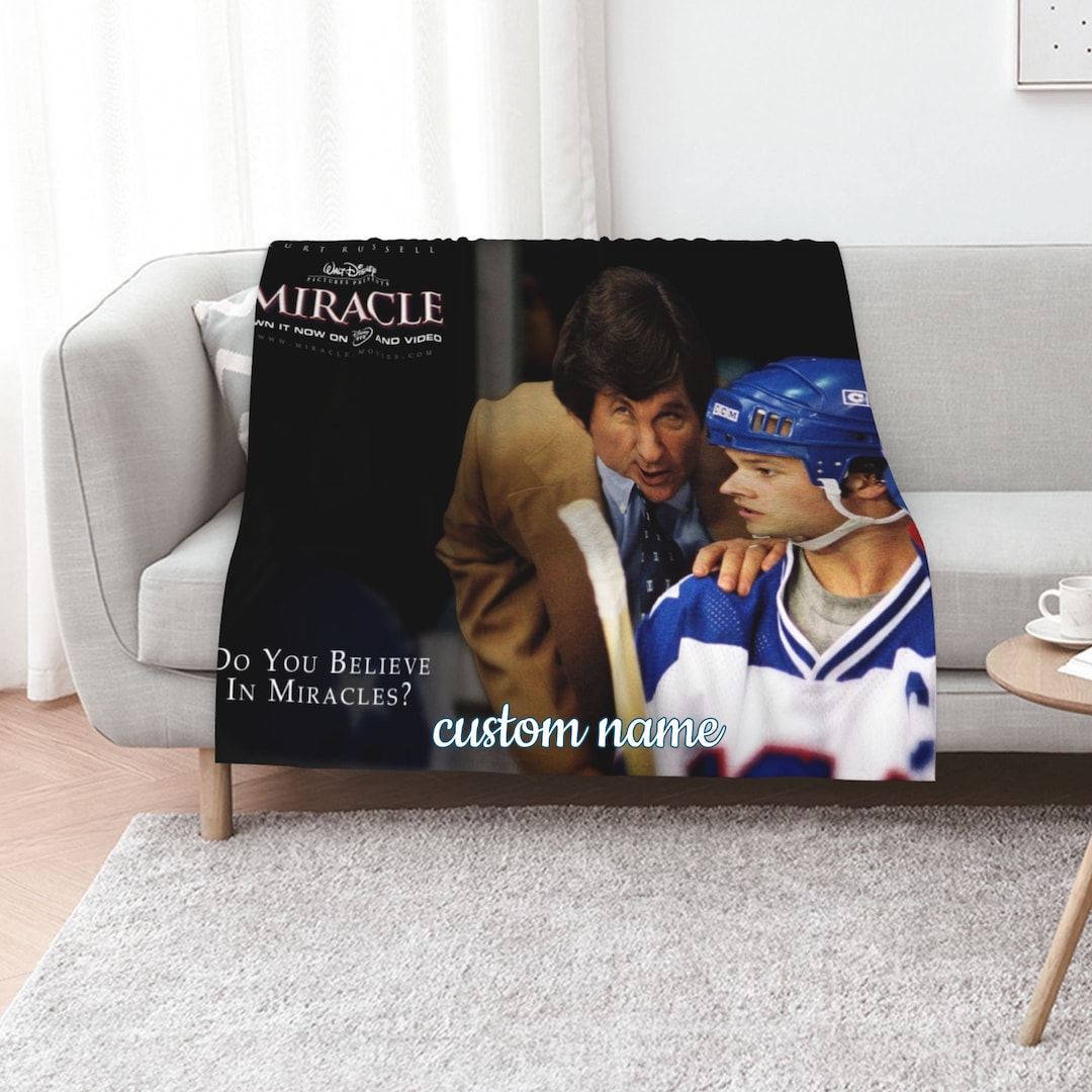 Personalized Disney Miracle Quilt Blanket for Home Decor and Picnic - Great Gifts for Family