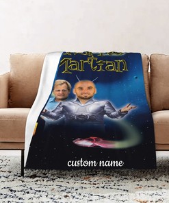 Personalized Disney My Favorite Martian Quilt Blanket - Bedroom Decor