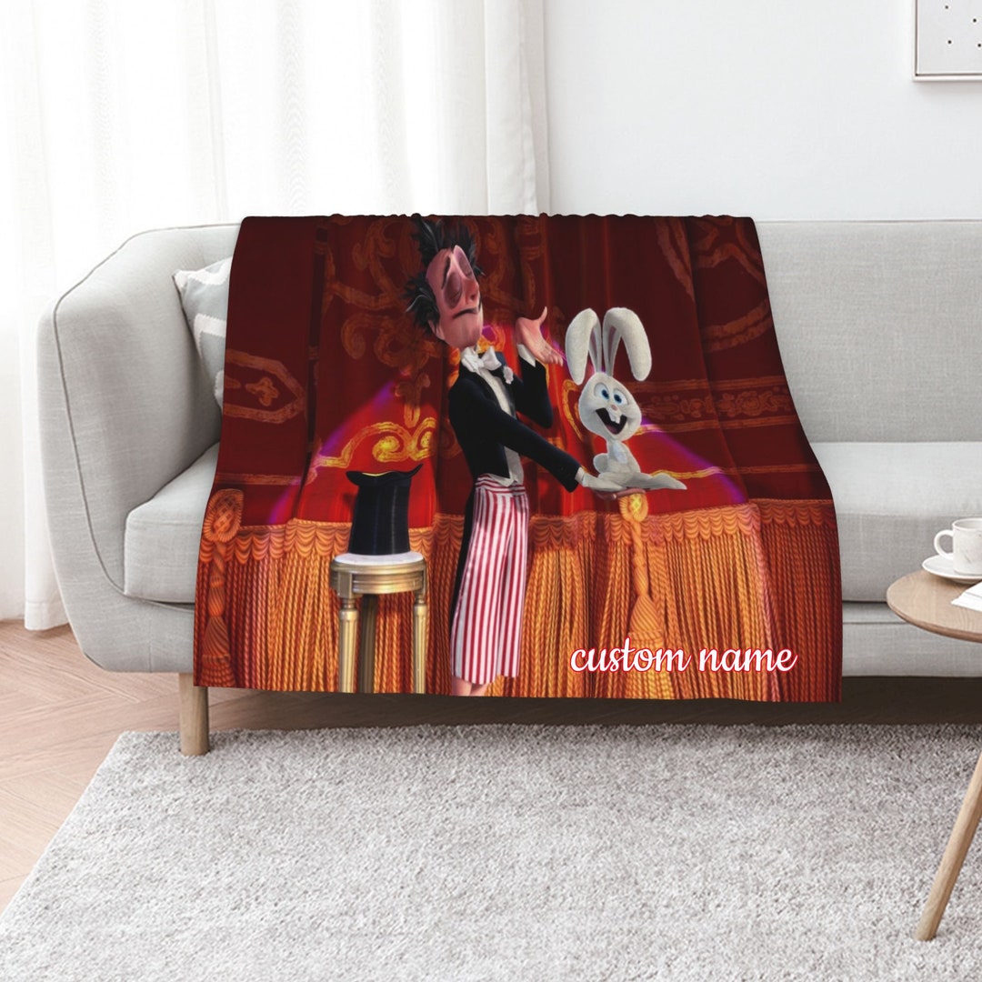 Personalized Disney Presto Quilt Blanket for Sofa and Living Room Decor