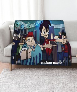 Personalized Disney Randy Cunningham Blanket Quilt Bedding Set for Home Decor - Great Gifts for Family
