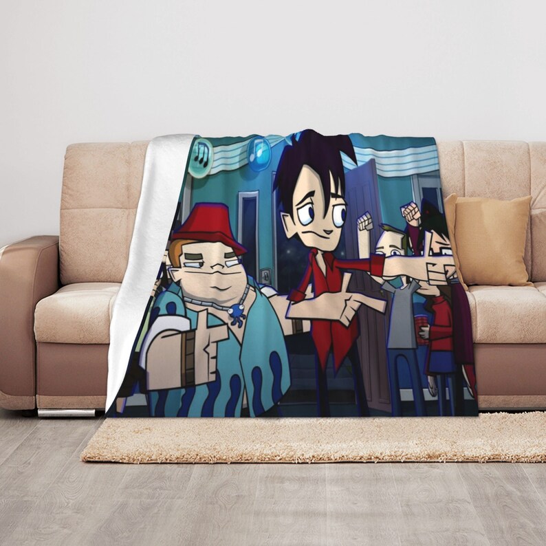 Personalized Disney Randy Cunningham Blanket Quilt Bedding Set for Home Decor - Great Gifts for Family - Image 3