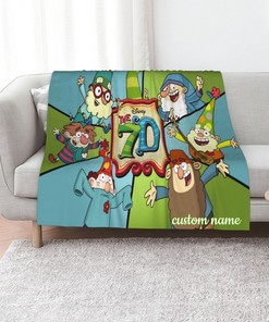Personalized Disney The 7D Quilt Blanket for Home Decoration and Sofa