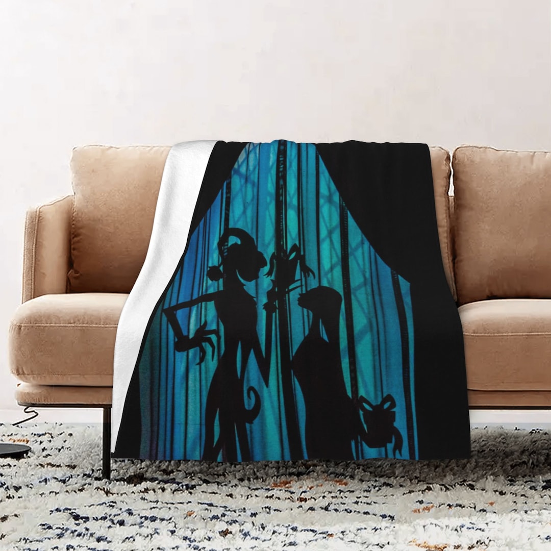 Personalized Disney The Haunted Mansion Quilt Blanket Set - Perfect for Bedroom Decor and Home Decoration