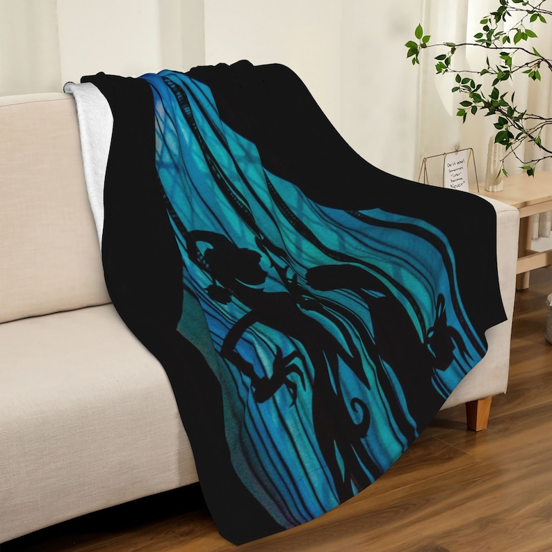 Personalized Disney The Haunted Mansion Quilt Blanket Set - Perfect for Bedroom Decor and Home Decoration - Image 4