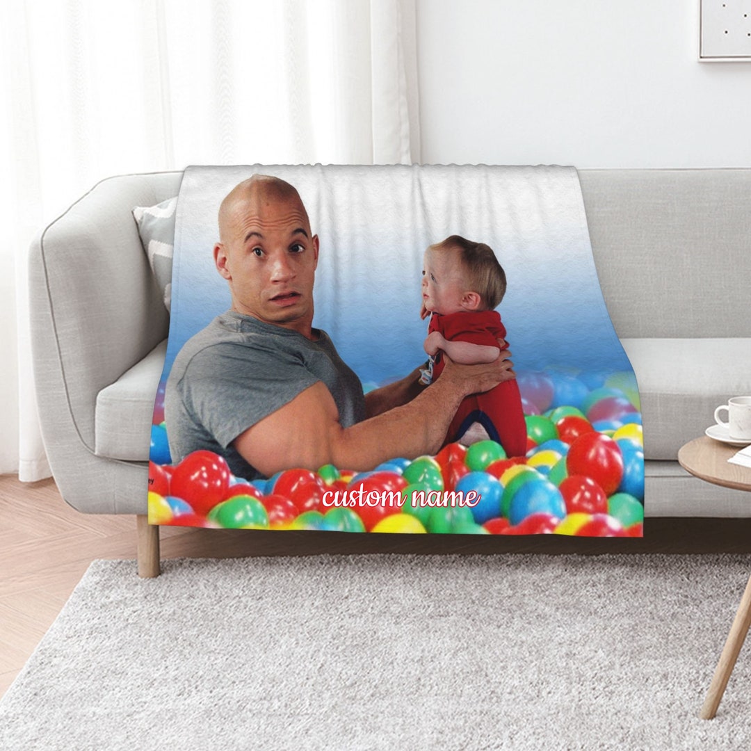 Personalized Disney The Pacifier Quilt Blanket for Home Decor and Picnic - Great Gifts for Family