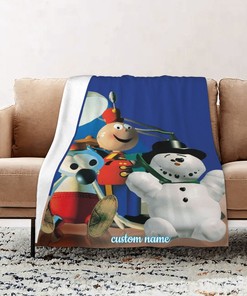 Personalized Disney Tin Toy Quilt Blanket for Home Decoration and Sofa