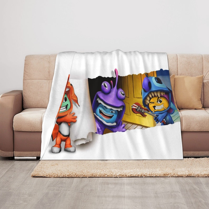 Personalized Disney Universe Quilt Blanket Set - Picnic Hobby - Image 4
