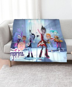 Personalized Disney Vampirina Quilt Blanket - Great Gifts for Family and Home Decoration