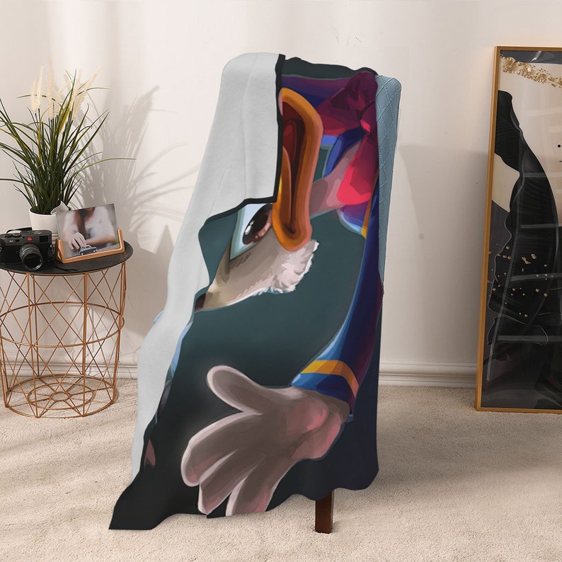 Personalized Donald Duck Quilt Blanket - Great for Bedroom Decor and Home Decoration - Image 4