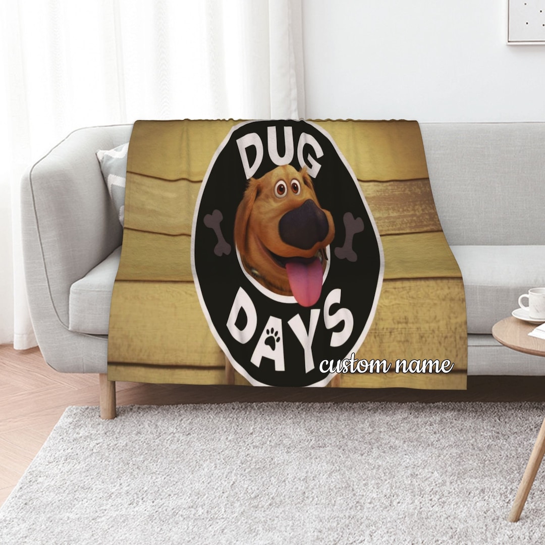 Personalized Dug Days Quilt Blanket - Suitable for Home Decoration and Sofa Blanket