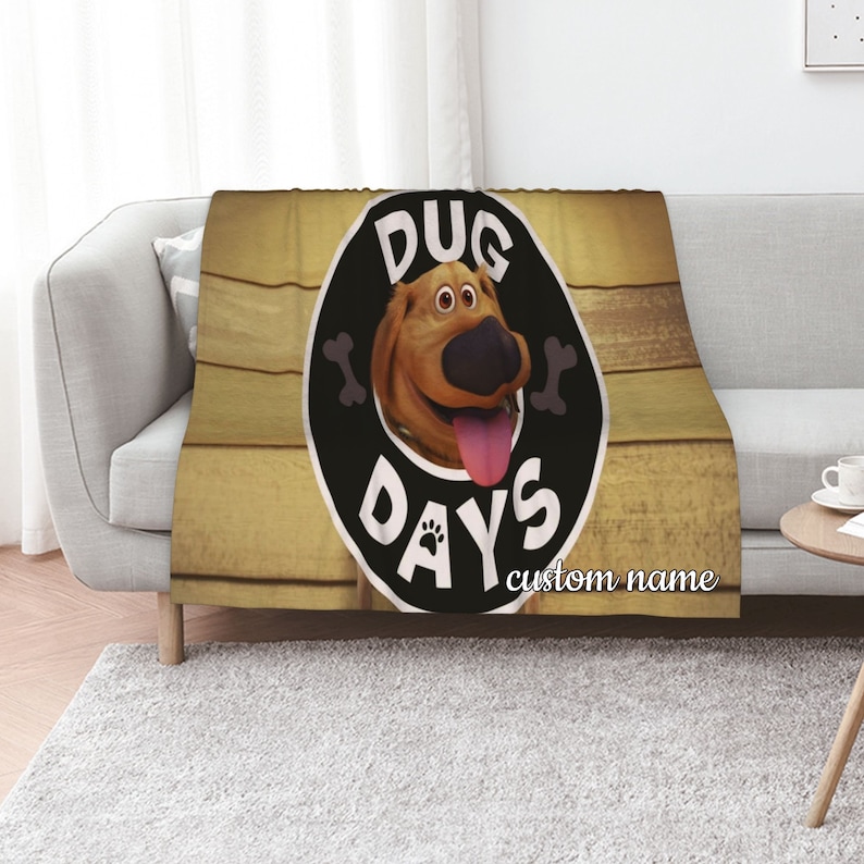 Personalized Dug Days Quilt Blanket - Suitable for Home Decoration and Sofa Blanket - Image 2