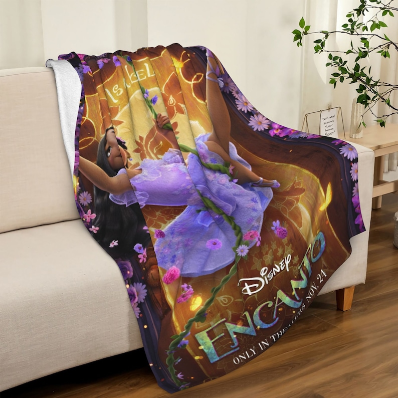 Personalized Encanto Quilt Blanket Bedding Set for Home Decoration - Great Gifts for Family - Image 3