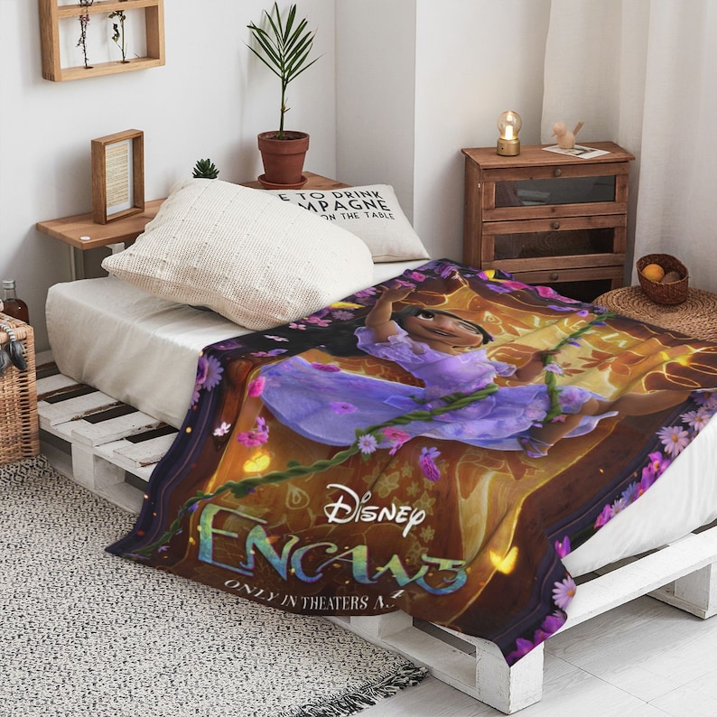 Personalized Encanto Quilt Blanket Bedding Set for Home Decoration - Great Gifts for Family - Image 4