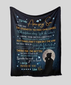 Personalized Family Quilt Blanket Bedding Set - Unique Gift for Kids, Home Decoration