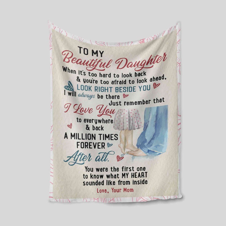 Personalized Family Quilt Blanket For Girls - Great Gifts for Family - Image 2