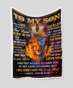 Personalized Fire Lion Custom Name Quilt Blanket - Great Gifts for Family, Home Decoration
