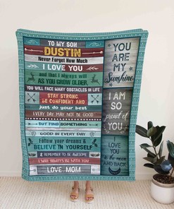 Personalized Hunter Custom Name Quilt Blanket - Perfect Hobby Gift, Home Decoration