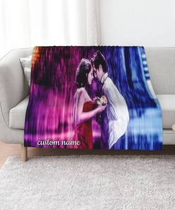 Personalized Jeux D'enfants Quilt Blanket Bedding Set for Sofa and Living Room Decor