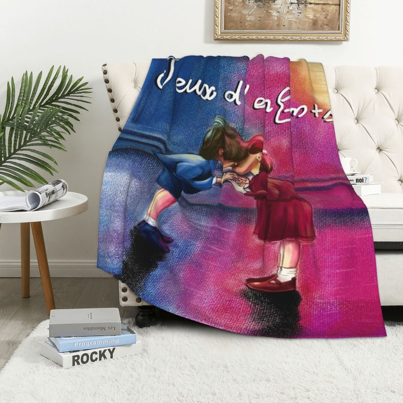 Personalized Jeux D'enfants Quilt Blanket - Suitable for Home Decoration and Sofa Blanket - Image 4